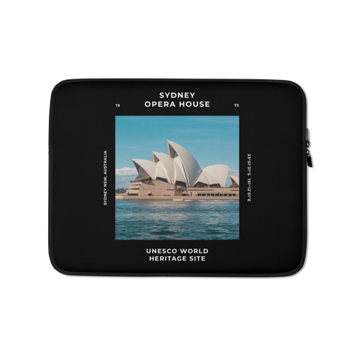 13″ Sydney Australia Laptop Sleeve by Design Express