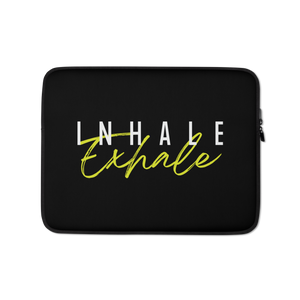 Inhale Exhale Laptop Sleeve