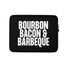 Bourbon Bacon & Barbeque (Funny) Laptop Sleeve