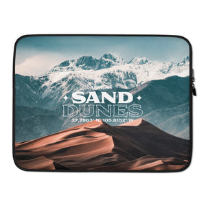 15″ Great Sand Dunes Laptop Sleeve by Design Express