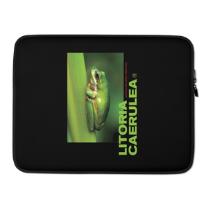 15″ Litoria Caerulia Laptop Sleeve by Design Express