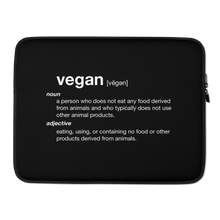 15″ Vegan Dictionary Laptop Sleeve by Design Express