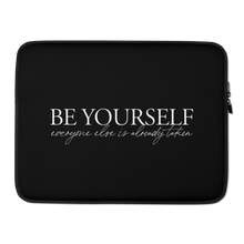 15″ Be Yourself Quotes Laptop Sleeve by Design Express