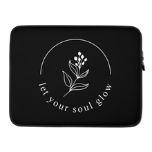 15″ Let your soul glow Laptop Sleeve by Design Express