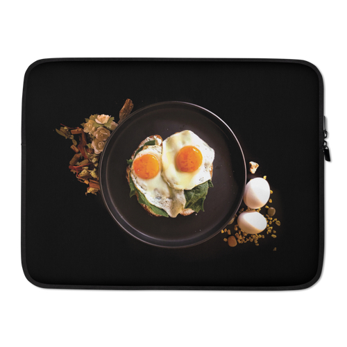 15″ Delicious Eggs Laptop Sleeve by Design Express