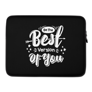 15″ Be the Best Version of You Laptop Sleeve by Design Express