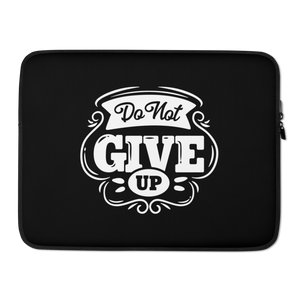 15″ Do Not Give Up Laptop Sleeve by Design Express