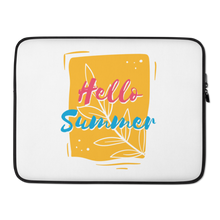 15″ Hello Summer Laptop Sleeve by Design Express