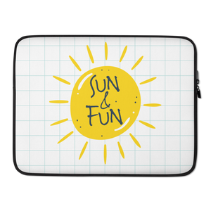 15″ Sun & Fun Laptop Sleeve by Design Express