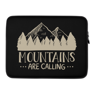 15″ Mountains Are Calling Laptop Sleeve by Design Express