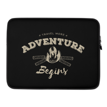 15″ Travel More Adventure Begins Laptop Sleeve by Design Express