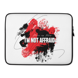 15″ I'm Not Affraid Laptop Sleeve by Design Express