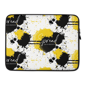 15″ Spread Love & Creativity Laptop Sleeve by Design Express