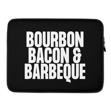 Bourbon Bacon & Barbeque (Funny) Laptop Sleeve