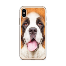 Saint Bernard Dog iPhone Case by Design Express