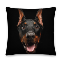 22×22 Doberman Premium Pillow by Design Express