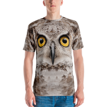 XS Great Horned Owl Men's T-shirt by Design Express