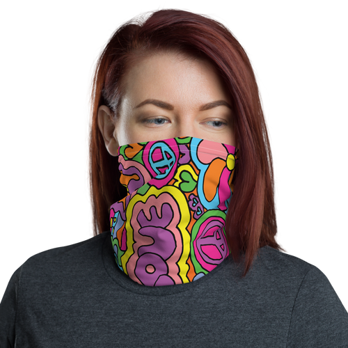 Default Title Kids Pattern Neck Gaiter Masks by Design Express