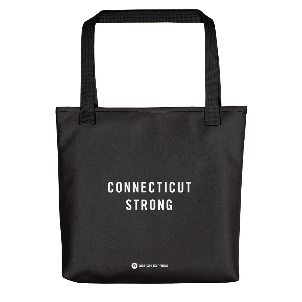 Default Title Connecticut Strong Tote bag by Design Express