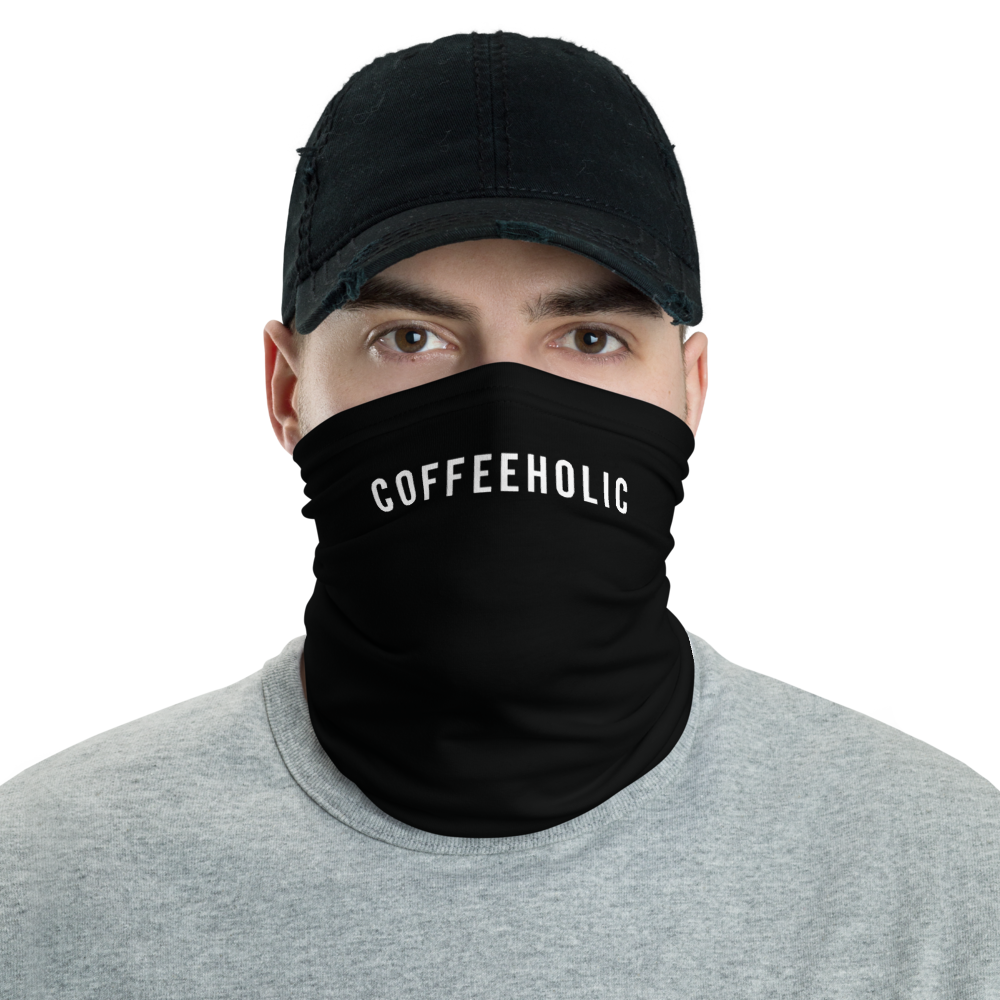 Default Title #COFFEEHOLIC Hashtag Neck Gaiter Masks by Design Express