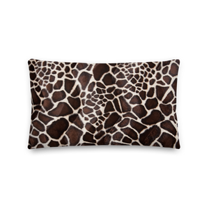 Giraffe Rectangle Premium Pillow by Design Express