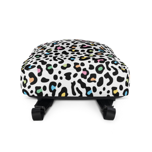 Color Leopard Print Backpack by Design Express