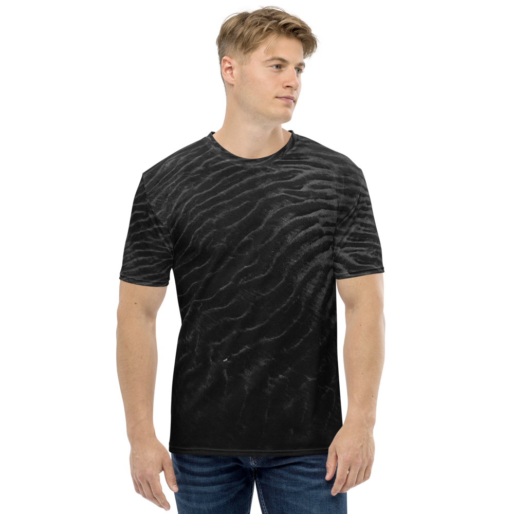 XS Black Sands Men's T-shirt by Design Express