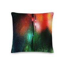 Rainy Bokeh Square Premium Pillow by Design Express