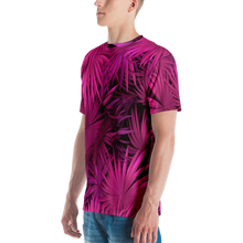 Pink Palm Men's T-shirt by Design Express