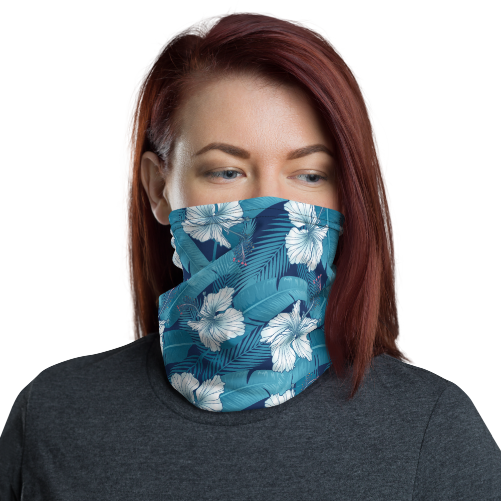 Default Title Hibiscus Leaf Neck Gaiter by Design Express