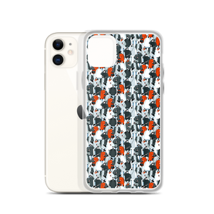 Mask Society Illustration iPhone Case by Design Express