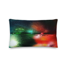 Rainy Bokeh Rectangle Premium Pillow by Design Express