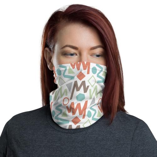 Default Title Soft Geometrical Pattern 02 Neck Gaiter Masks by Design Express