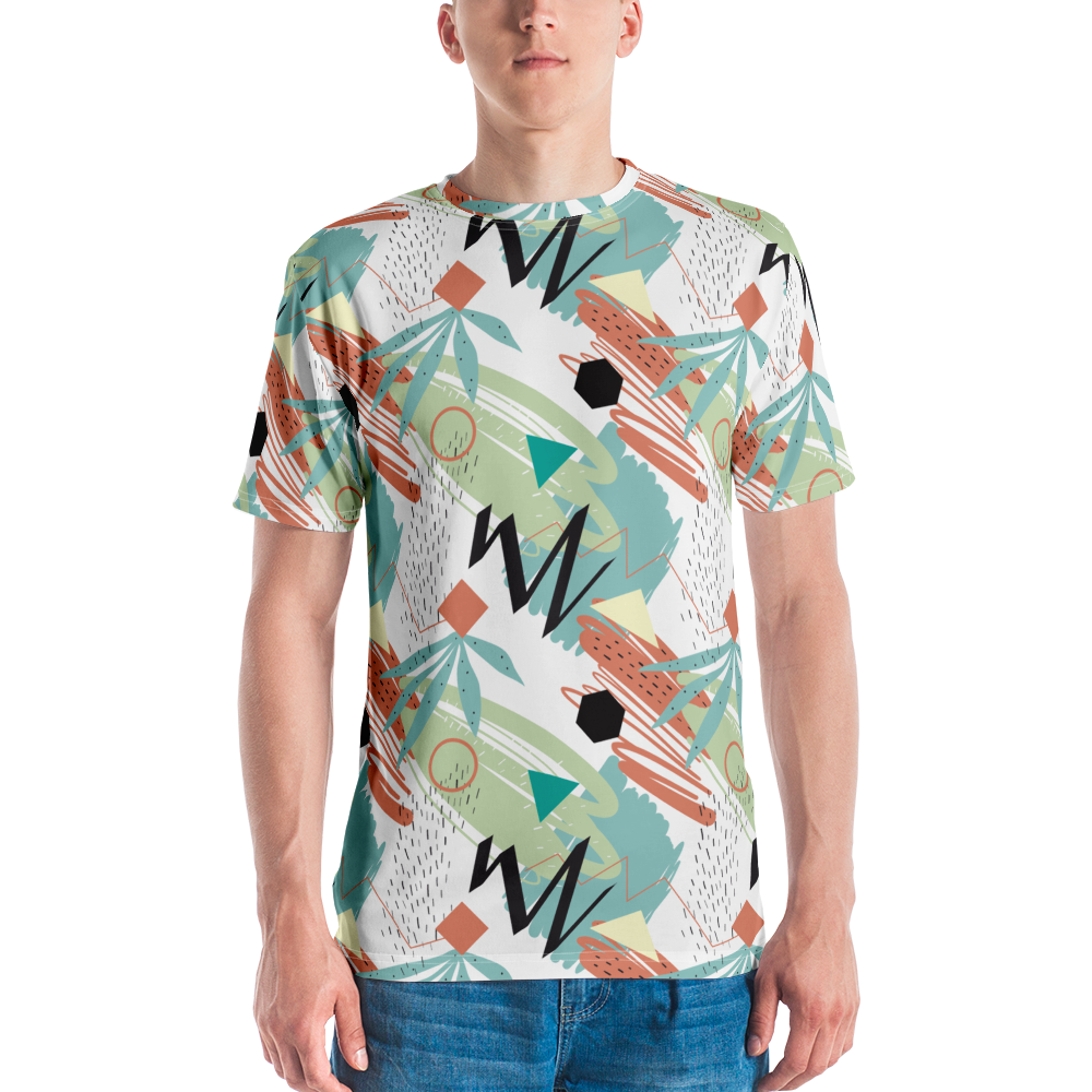 XS Mix Geometrical Pattern 03 Men's T-shirt by Design Express