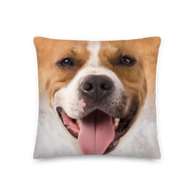 18×18 Pit Bull Dog Premium Pillow by Design Express