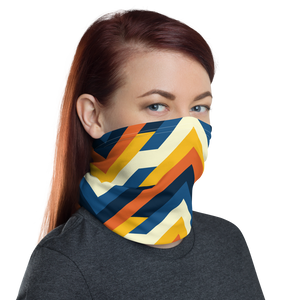 Geometric Arrows Print Neck Gaiter Masks by Design Express