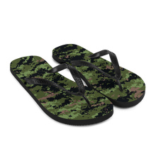 Classic Digital Camouflage Flip-Flops by Design Express