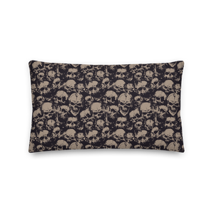 Skull Pattern Premium Pillow by Design Express