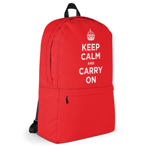 Keep Calm and Carry On 01 Backpack by Design Express