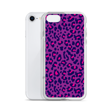 Purple Leopard Print iPhone Case by Design Express