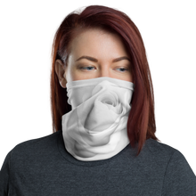 Default Title White Rose Neck Gaiter Masks by Design Express