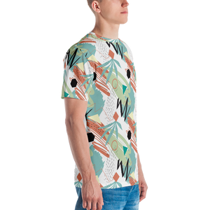 Mix Geometrical Pattern 03 Men's T-shirt by Design Express