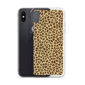 Yellow Leopard Print iPhone Case by Design Express