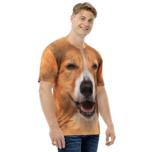 Border Collie Dog Men's T-shirt by Design Express