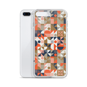 Mid Century Pattern iPhone Case by Design Express