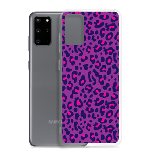 Purple Leopard Print Samsung Case by Design Express