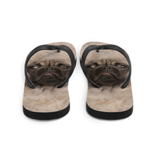 Pug Puppy Dog Flip-Flops by Design Express