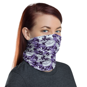 Ultraviolet Camo Neck Gaiter Masks by Design Express