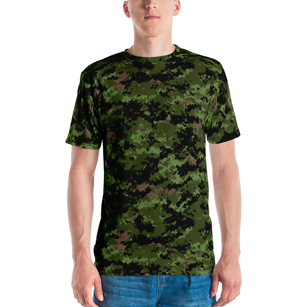 XS Classic Digital Camouflage Men's T-shirt by Design Express