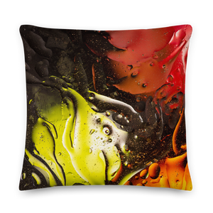 Abstract 02 Premium Square Pillow by Design Express